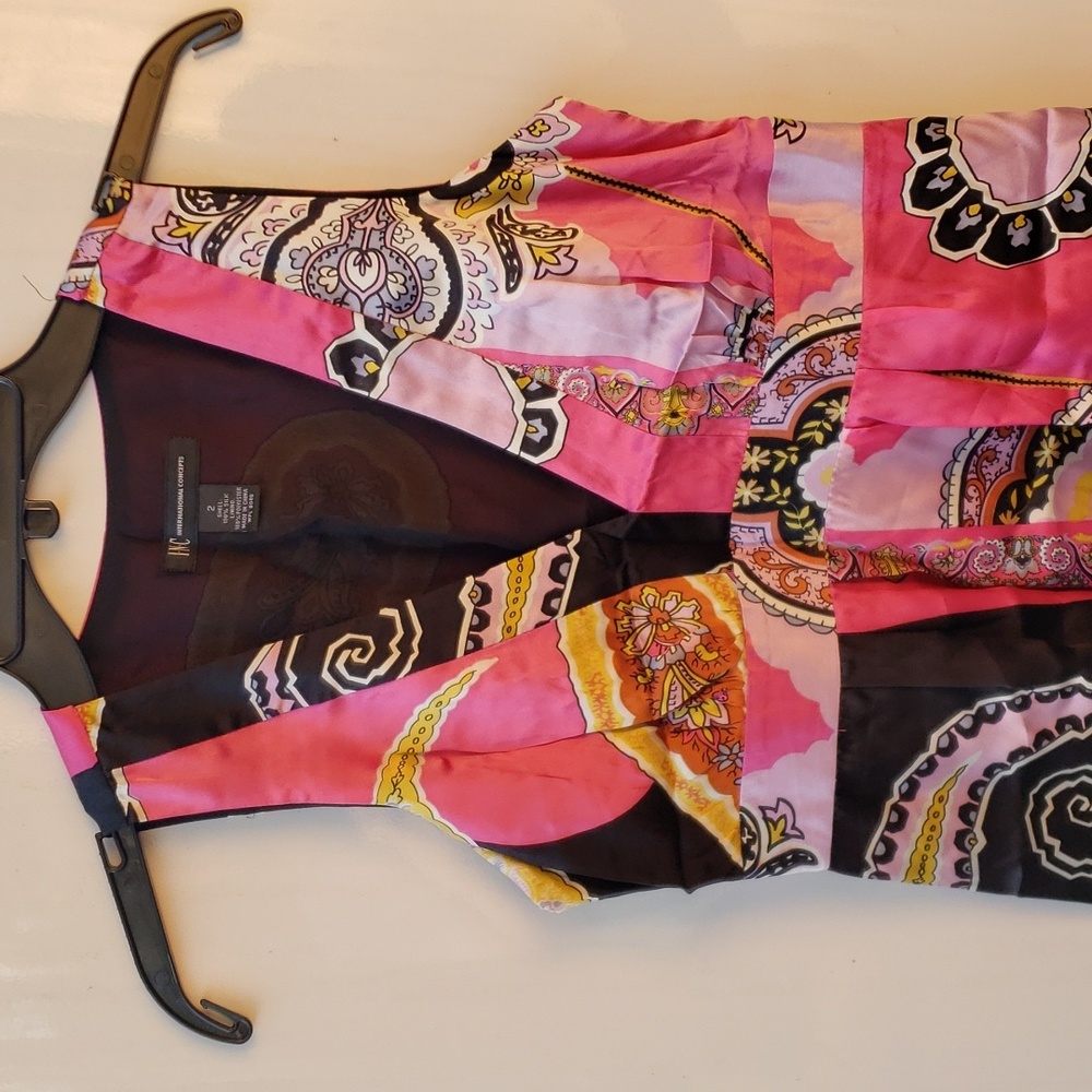 Scarf Silk Dress
